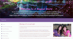 Desktop Screenshot of amagicalworld.com